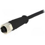 120065-2253, Female 4 way M12 to Unterminated Sensor Actuator Cable, 5m