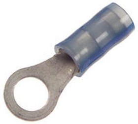 8-328999-1, TERMINAL, RING TONGUE, 3/8IN, CRIMP BLUE