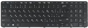 (727682-251) клавиатура для ноутбука HP ProBook 450 G3, 455 G3, 470 G3, 470 G4, черная, с рамкой, гор. Enter