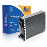 KT 104002, Радиатор отопителя ВАЗ 2101-07 алюминий узкий Kraft