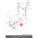 93741009, Крыльчатка вентилятора охл. двигателя
