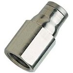 3614 06 13, LF3600 Series Straight Threaded Adaptor, G 1/4 Female to Push In 6 ...