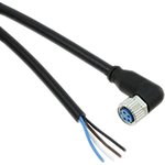 2273011-1, Sensor Cables / Actuator Cables 4pos PUR 1.5m M8 agl sckt pig