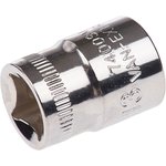 7400SM-13, 3/8 in Drive 13mm Standard Socket, 6 point, 25.5 mm Overall Length