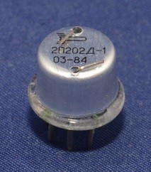 Транзистор КП202Д-1, тип P, 0,06 Вт,