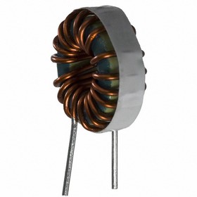 Фото 1/4 2319-V-RC, 390 µH Unshielded Toroidal Inductor 5 A 72mOhm Max Radial, Vertical (Open)