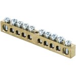 sn0-63-10, EKF zero bus, with grounding 63.10 brass, 10 pcs.