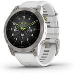 Смарт-часы Garmin Epix Gen 2 Sapphire, 33.02мм, 1.3", белый/титан [010-02582-21]
