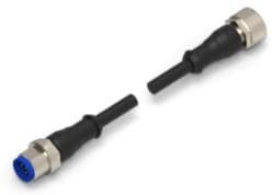 Фото 1/2 1-2273112-4, Sensor Cables / Actuator Cables 3pos PVC 1.5mM12strt plg to M12 strt sck