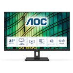 LCD AOC 31.5" U32E2N черный {VA 3840x2160 4ms 178/178 350cd 20M:1 2xHDMI2.0 ...