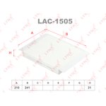 lac-1505, Фильтр салонный OPEL Meriva A 04-10