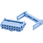 1-1658526-1, 16-Way IDC Connector Socket for Cable Mount, 2-Row