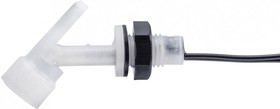 Фото 1/2 Threaded Polypropylene Float Switch, Float, 1m Cable, NO/NC, 240V ac Max, 120V dc Max