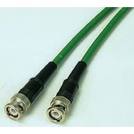 R284C0351013, Male BNC to Male BNC Coaxial Cable, 250mm, RG59 Coaxial, Terminated