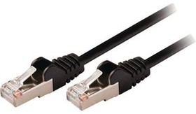 CCGP85121BK15, Patch Cable, RJ45 Plug - RJ45 Plug, CAT5e, SF/UTP, 1.5m, Black