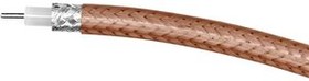 RG 178, Coaxial Cable RG-11 FEP 1.75mm 50Ohm Silver-Plated Copper Brown 100m