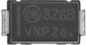 1SMA5935BT3G | onsemi Zenerdio Einfach 1 Element/Chip Oberfläche 27 V 5 % / 1.5 W max, DO-214AC 2-Pin | RS
