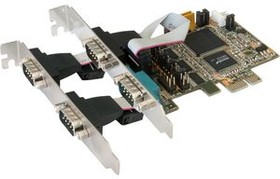 EX-44064, Interface Card, RS232, DB9 Male, PCIe