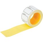 Ценник средний Цена 35х25мм белый, самоклеящийся, КОМПЛЕКТ 5 рулонов по 250шт, 112362