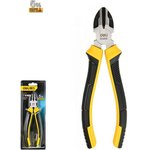 Диагональные бокорезы 180мм Deli DL0202 двухкомпонентная прорезиненная рукоять