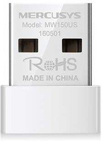 Фото 1/10 Wi-Fi адаптер MERCUSYS MW150US USB 2.0