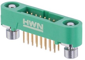Фото 1/2 G125-MV11605M3P, Pin Header, Black / Green, Wire-to-Board, 1.25 мм, 2 ряд(-ов), 16 контакт(-ов), Сквозное Отверстие