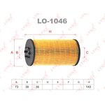 LO-1046, LO-1046 Фильтр масляный LYNXauto