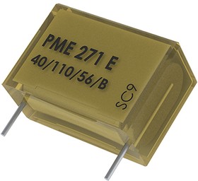Фото 1/2 PME271YC5470MR30, Конденсатор Безопасности, Metallized Paper, Radial Box - 2 Pin, 0.047 мкФ, ± 20%, Y2