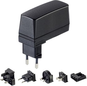 FW8000/12, 12W Plug-In AC/DC Adapter 12V dc Output, 1A Output