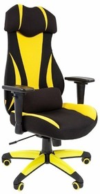 Фото 1/5 Игровое кресло Chairman Game 14 Black/Yellow (00-07022221)