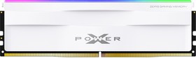 Фото 1/8 SP032GXLWU560FSH, Модуль памяти Silicon Power 32GB 5600МГц XPOWER Zenith RGB DDR5 CL40 DIMM 2Gx8 DR White