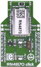 Фото 1/5 RN4870 Click Bluetooth Development Kit MIKROE-2543