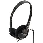 KPH7, Lightweight On-Ear Headphones, Black
