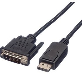 11.04.5610, Video Cable, DisplayPort Plug - DVI-D 24 + 1-Pin Male, 1920 x 1200, 2m