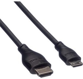 11.04.5580, Video Cable, HDMI Plug - HDMI Mini Plug, 1920 x 1080, 2m