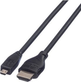 11.04.5581, Video Cable, HDMI Plug - HDMI Micro Plug, 3840 x 2160, 2m