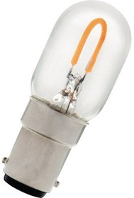 80100038297, LED Bulb U-Filament 1W, 230V, 2700K, 80lm, BA15d, 57mm