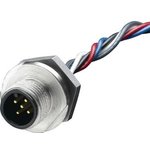 120011-0017, Sensor Cables / Actuator Cables MMC 4P MM REC M14 0.3M PVC