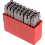 6mm x 27 Piece Engraving Letter Punch Set, (Letters: A → Z)