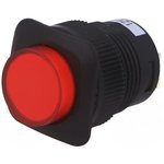 R13-508BL-05-BR-L-1, Переключатель: кнопочный, Пол: 2, SPST-NO, 1,5A/250ВAC, OFF-ON