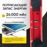 12V Starter, 24,000 mAh, 500/1000A iCartool IC-JSL24