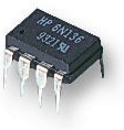 Фото 1/2 HCPL-4200, Оптопара, с транзистором на выходе, 1 канал, DIP, 8 вывод(-ов), 3.75 кВ