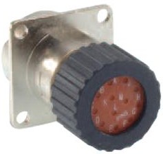 192993-0064, Circular Connector Shell Style: Flange Mount Receptacle