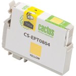 Картридж струйный Cactus CS-EPT0804 T0804 желтый (11.4мл) для Epson Stylus Photo ...