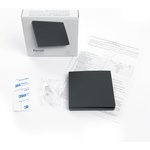 Выключатель беспроводной TM81 SMART, 230V, 500W, одноклавишный, черный 41722