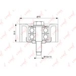 PB-7044, PB-7044 Направляющий ролик / Приводной LYNXauto