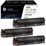 Картридж лазерный HP 410X CF252XM CMY для CLJ 377/477/452 (3шт/уп)