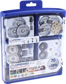 Фото 1/4 2615E725JA, 70-Piece Accessory Kit, for use with Tools