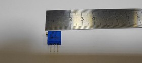 64X5k, Подстроечный резистор 25-оборотный, линейный, 0.5 Вт, 5 кОм, 9000 ° Vishay 64X 5K