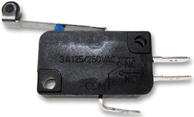 CSM30560D, Micro Switch CSM305, 5A, 1CO, 0.8N, Roller Lever